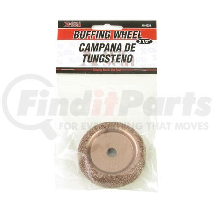 15-0320 by X-TRA SEAL - 2 1/2in Buffing Wheel (BC-1) 3/8in Arbor Hole