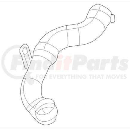 5037921AE by CHRYSLER - Intercooler Hose