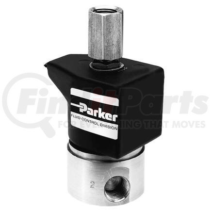 30CC02GV4B2B by PARKER HANNIFIN - Parker 3-Way Normally Closed, 1/8" NPT General Purpose Solenoid Valves