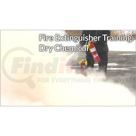 57388 by JJ KELLER - Learn about proper usage of a dry chemical fire extinguisher, along with what precautions need to be taken before and after using it.