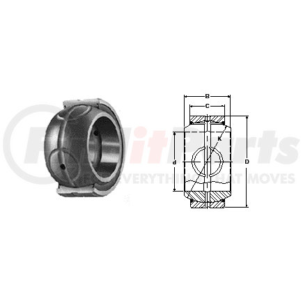 MB20SSQ by RBC BEARINGS - BEARING