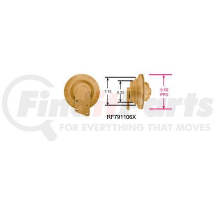 Haldex RF791106X FAN CLUTCH