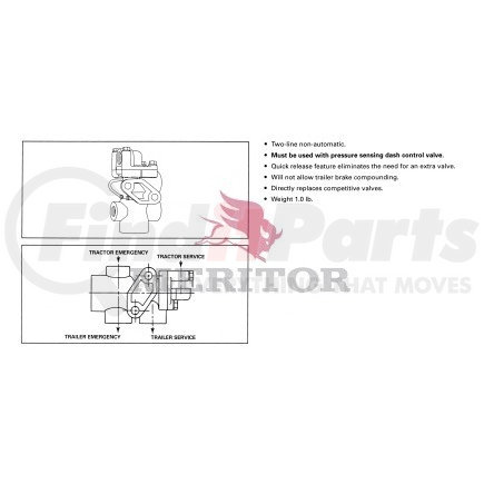 RKN34061 by WABCO - Trac Prot Valve
