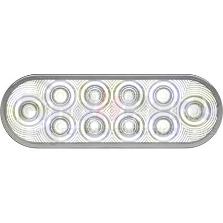 BUL72CB by OPTRONICS - 10-LED 6" utility light for recess grommet mount