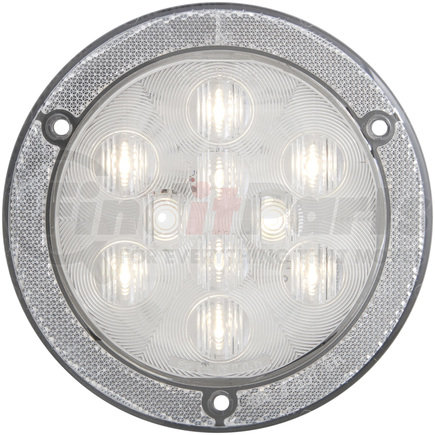 BUL11CBX by OPTRONICS - Clear back-up light with built-in reflex flange mount