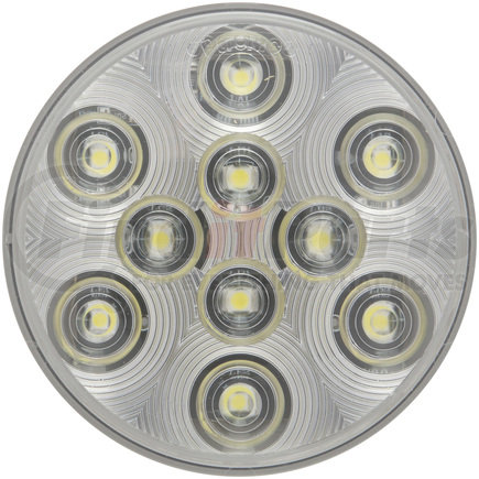 BUL43CB by OPTRONICS - 10-LED utility light for recess grommet mount