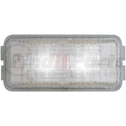 LPL91CB by OPTRONICS - 2-LED sealed snap-in license light