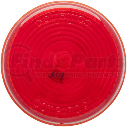 MC53RB by OPTRONICS - 2" red recess mount marker/clearance light