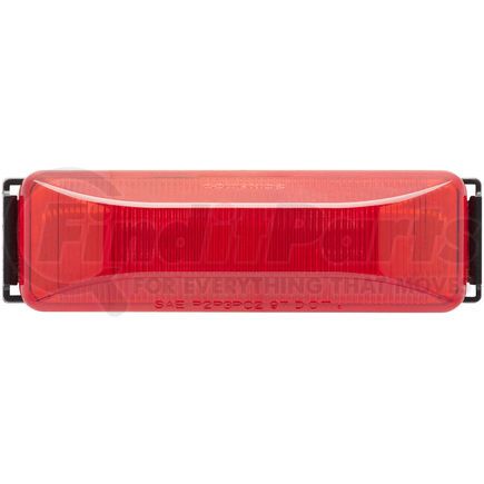 MC67RB by OPTRONICS - Kit: MC65RB red thinline sealed marker light in bracket w/pigtail