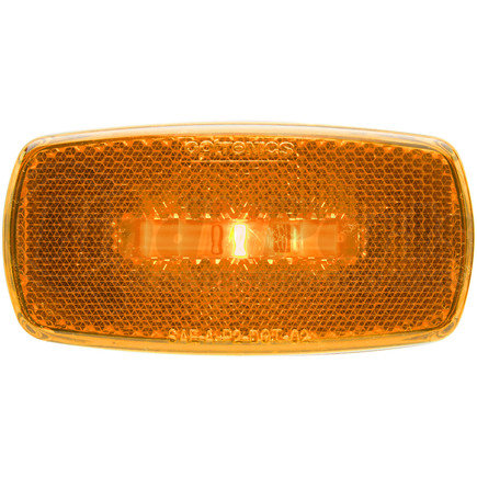 MCL0032ABB by OPTRONICS - Yellow marker/clearance light with reflex