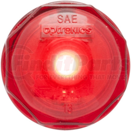 MCL10RB by OPTRONICS - Red 3/4” LED non-directional marker/clearance light