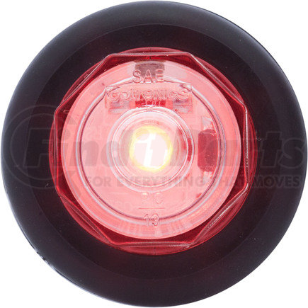 MCL10RCKPG by OPTRONICS - Clear lens red 3/4" LED non-directinoal marker/clearance light