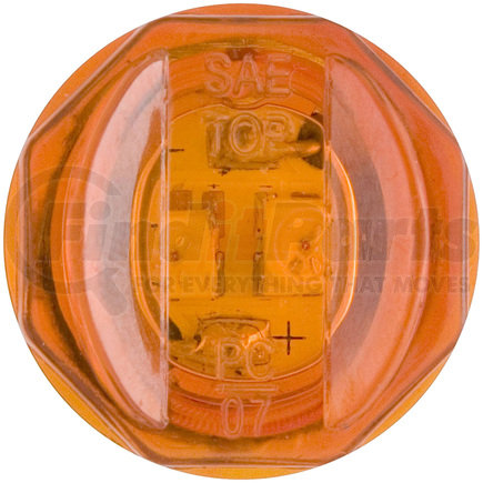 MCL11AB by OPTRONICS - Yellow 3/4" PC rated marker/clearance light