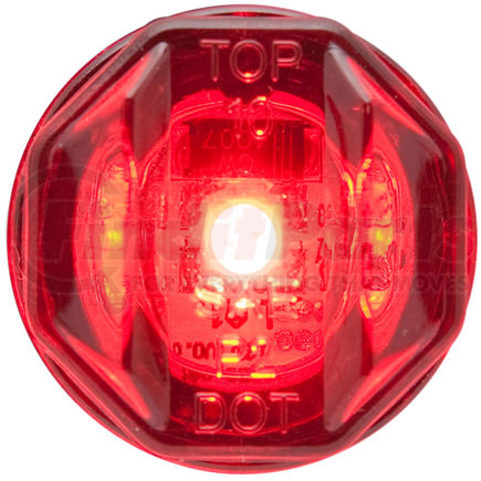 MCL12RB by OPTRONICS - Red 3/4" P2 rated marker/clearance light