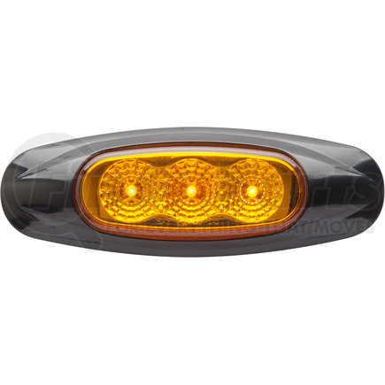 MCL17ABB by OPTRONICS - 3-LED yellow marker/clearance light