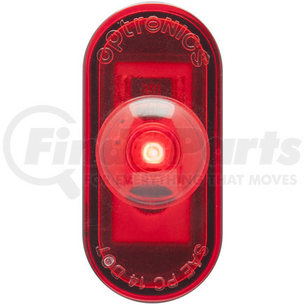 MCL299RB by OPTRONICS - Red PC rated marker/clearance light