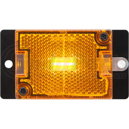 MCL35AEB by OPTRONICS - Yellow ear mount marker/clearance light
