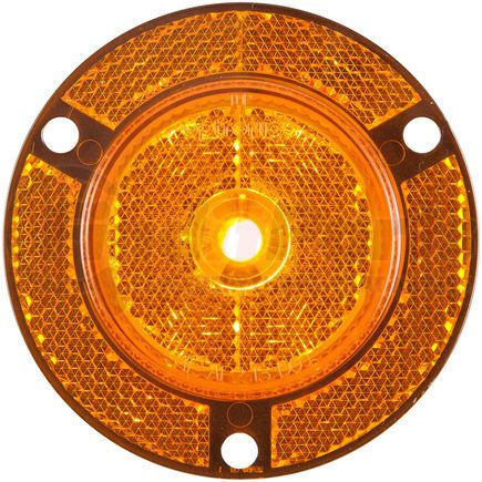 mcl52ahxb by OPTRONICS - Yellow marker/clearance light with built-in reflex