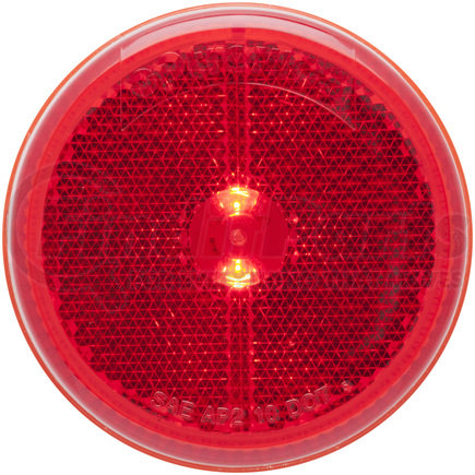 MCL59RB by OPTRONICS - Red grommet mount marker/clearance light with reflex