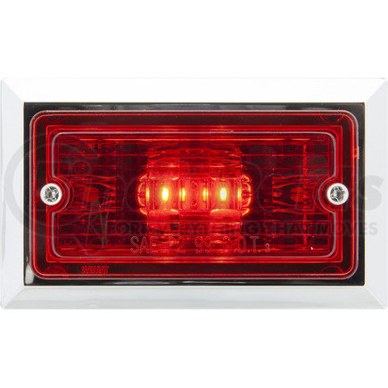 MCL71RB by OPTRONICS - Flush mount red marker light