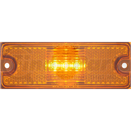 MCL82AB by OPTRONICS - Yellow marker/clearance light with reflex