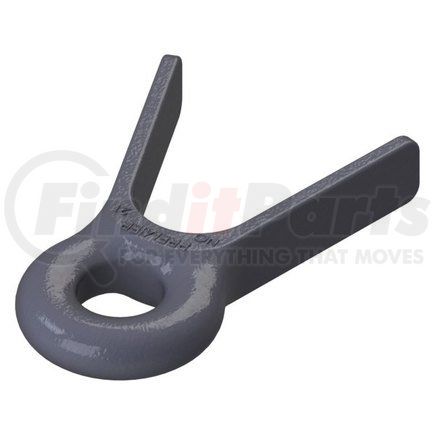 21 by PREMIER - Weld-On Drawbar Eye - 2-3/8" ID - 35 V Angle