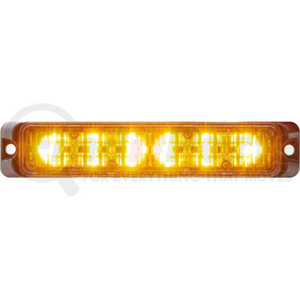 SLL15AC1B by OPTRONICS - Multi-Purpose Warning Light - 5.1" Amber LED, Bolt-On Mount, SLL15 Series