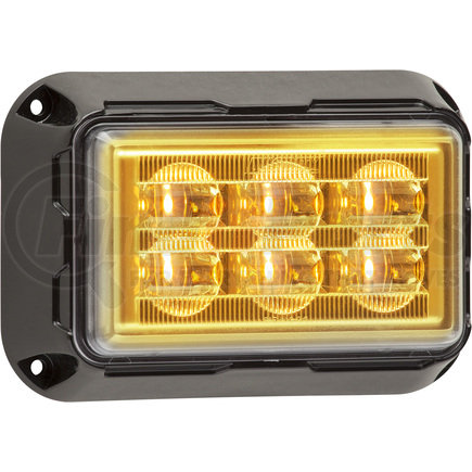 SLL51ACB by OPTRONICS - Clear lens yellow LED directional warning light