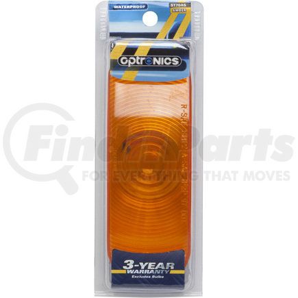 ST70AS by OPTRONICS - Retail pack: Yellow parking/rear turn signal