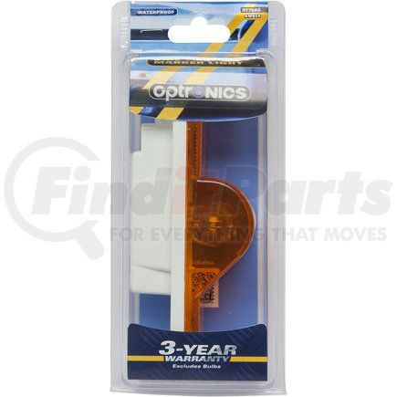 ST75AS by OPTRONICS - Retail pack: Yellow side turn signal/side marker