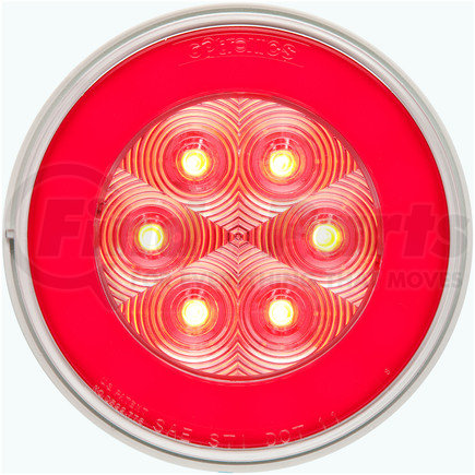 STL101RCB by OPTRONICS - Clear lens red stop/turn/tail light