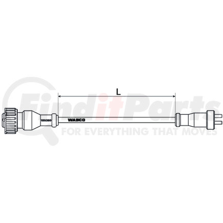 8946011322 by WABCO - Multi-Purpose Control Cable