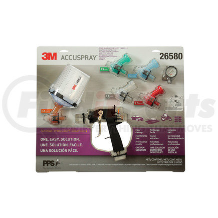 26580 by 3M - Accuspray™ ONE Spray Gun System with PPS™ Series 2.0 Spray Cup System, 2 kits per case