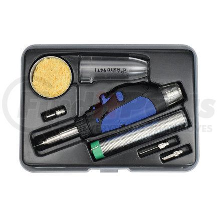 9473 by ASTRO PNEUMATIC - 8 Pc. Butane Micro Pencil Soldering Kit
