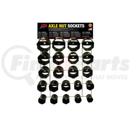 11293 by ATD TOOLS - 22 Pc. Axle Nut Socket Display