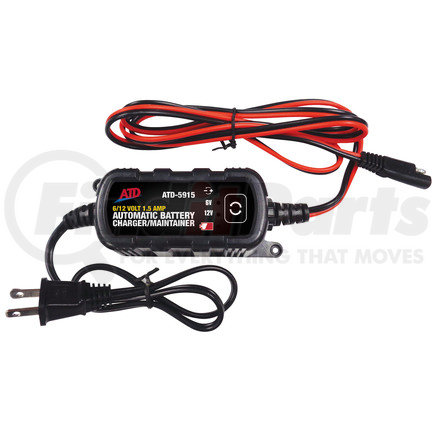 5915 by ATD TOOLS - 6V/12V Automatic Battery Charger/Maintainer