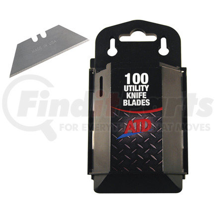 8813 by ATD TOOLS - Utility Knife Blades with Dispenser(#92) Blade