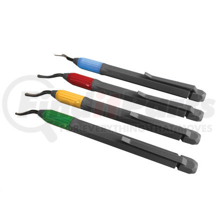 3S700 by CENTRAL TOOLS - 4 Pc. Deburring Kit