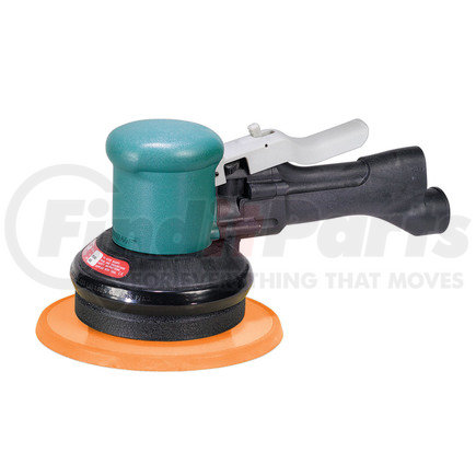 58442 by DYNABRADE - 6" Dia. Two-Hand Gear-Driven Sander, Non-Vacuum