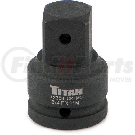 42358 by TITAN - 3/4in F to 1in M Impact Socket Adaptor