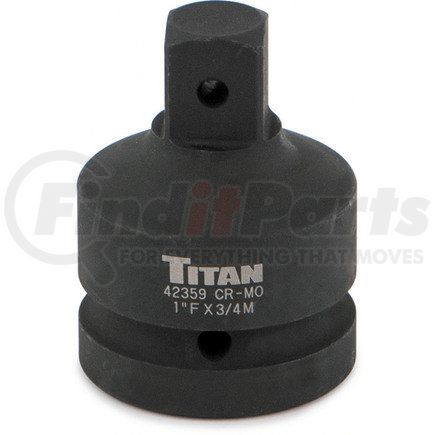 42359 by TITAN - 1in F to 3/4in M Impact Socket Adaptor