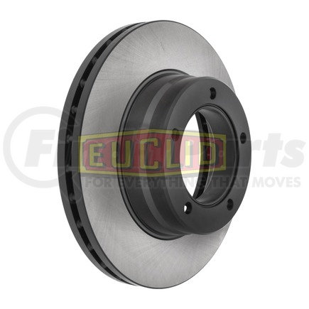 E-12599 by EUCLID - Disc Brake Rotor - 15 in. Outside Diameter, Hat Shaped Rotor