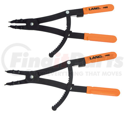 1487 by LANG - 2 Pc. 16" Snap Ring Pliers Set