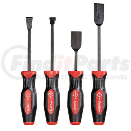 13080 by MAYHEW TOOLS - 4 Pc. PROGRIP Straight & Angled Scraper Set