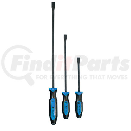 14071BL by MAYHEW TOOLS - 3 Pc. Dominator Curved Pry Bar Set, Blue