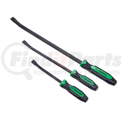 14071GN by MAYHEW TOOLS - 3 Pc. Dominator Curved Pry Bar Set, Green