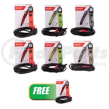 PP3EZCS6PK by POWER PROBE - **2RED 2GRN 1CAM 1CAR