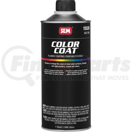 15526 by SEM PRODUCTS - COLOR COAT - Fast Red