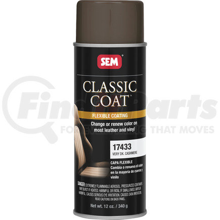 17433 by SEM PRODUCTS - CLASSIC COAT - Verk Dk Cashmere