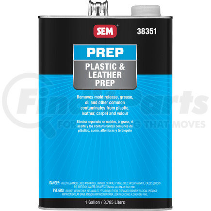 38351 by SEM PRODUCTS - Plastic & Leather Prep - 1 Square Gallon
